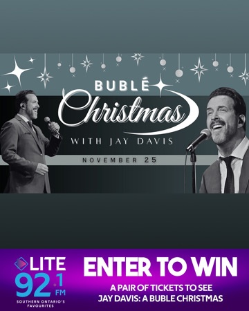 Enter to Win Tickets to Jay Davis: A Buble Christmas